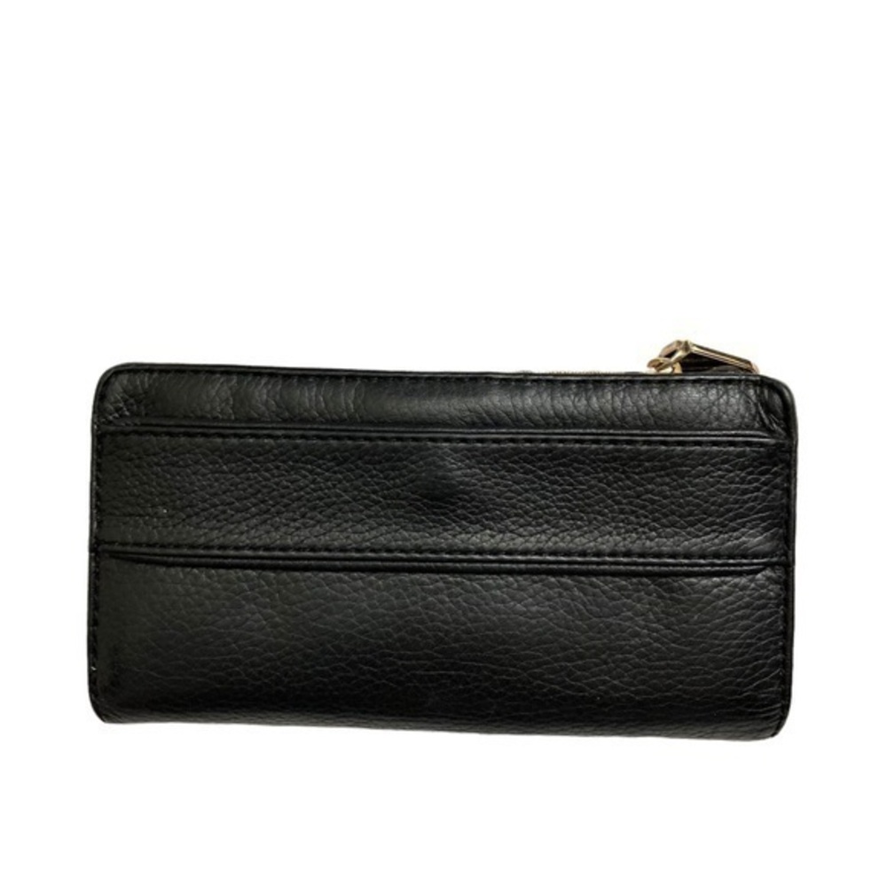Michael kors black leather slim wallet